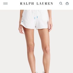 Polo Ralph Lauren French Terry Shorts cover up